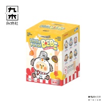 九木杂物社 MG SHOP 小鹦鹉BEBE-小树林派对搪胶毛绒盲盒 (多色)