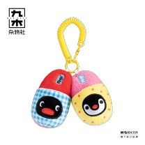 九木杂物社 MG SHOP Pingu home家居系列毛绒挂件—拖鞋款 (多色)