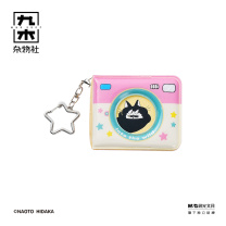 九木杂物社 MG SHOP 九木×歪眼猫PINK限定mini口袋本 (杂色)