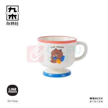 九木杂物社 MG SHOP 九木LINE FRIENDS又活一天陶瓷杯 (多色)