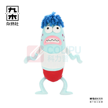 九木杂物社 MG SHOP 华旺-内心慌张路人鱼35cm公仔 (多色)