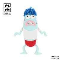 九木杂物社 MG SHOP 华旺-内心慌张路人鱼35cm公仔 (多色)