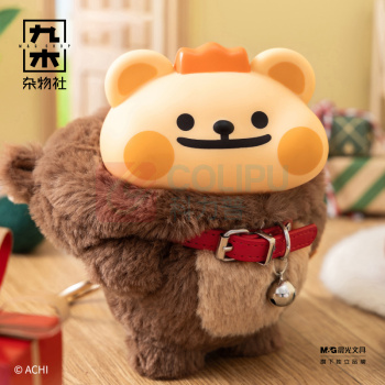 九木杂物社 MG SHOP 小熊虫-抽象虫生搪胶毛绒挂件盲盒 (多色)