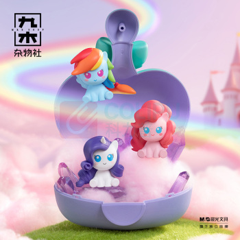 九木杂物社 MG SHOP 小马宝莉亲情就是守护系列魔法瓶盲盒 (多色)