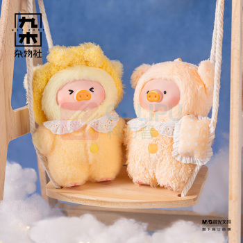 九木杂物社 MG SHOP 罐头猪LuLu - 「梦里什么都有」系列胶脸毛绒挂件盲盒 (多色)