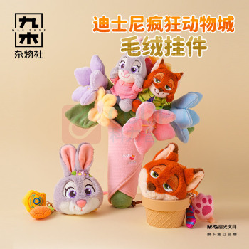 九木杂物社 MG SHOP 迪士尼疯狂动物城尼克趣萌挂件 (多色)