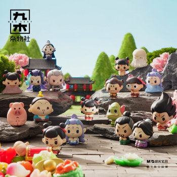 九木杂物社 MG SHOP 《哪吒之魔童闹海》排排坐系列迷你公仔 (多色)