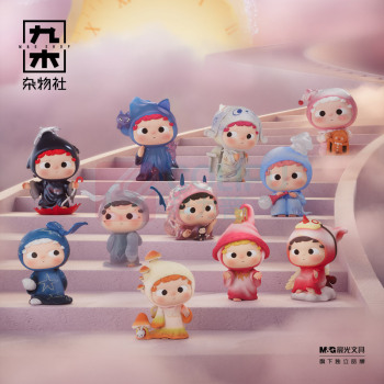 九木杂物社 MG SHOP 哦崽-时空旅人-手办盲盒 (多色)
