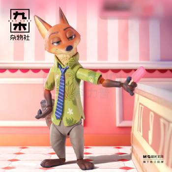 九木杂物社 MG SHOP 魔力风暴 疯狂动物城BJD盲盒 12分 (多色)