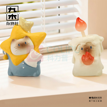 九木杂物社 MG SHOP 森之物猫猫PAI一缕温暖盲盒 (多色)