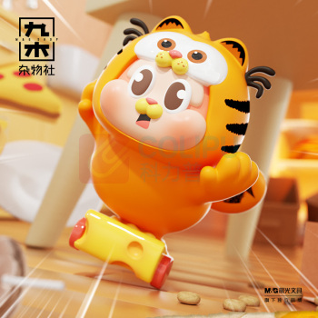 九木杂物社 MG SHOP THE SLLO x加菲猫家族-美食守护计划系列盲盒手办 (多色)
