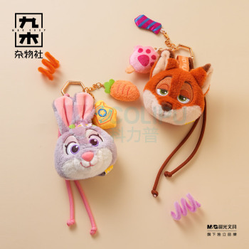 九木杂物社 MG SHOP 迪士尼疯狂动物城尼克趣萌挂件 (多色)