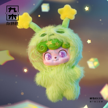 九木杂物社 MG SHOP Q宝电波俱乐部系列MINI毛绒挂件盲盒 (多色)