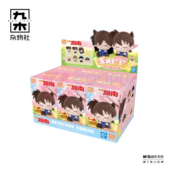 九木杂物社 MG SHOP 名侦探柯南-歪头贴贴毛绒盲盒vol.1 (多色)