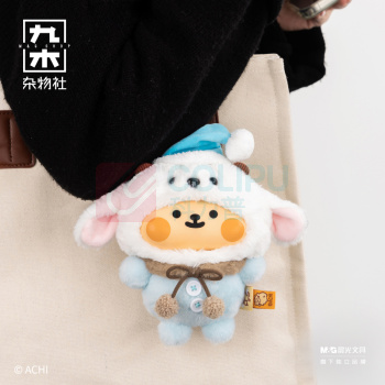 九木杂物社 MG SHOP 小熊虫-抽象虫生搪胶毛绒挂件盲盒 (多色)