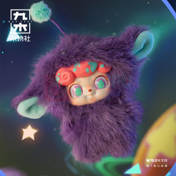 九木杂物社 MG SHOP Q宝电波俱乐部系列MINI毛绒挂件盲盒 (多色)