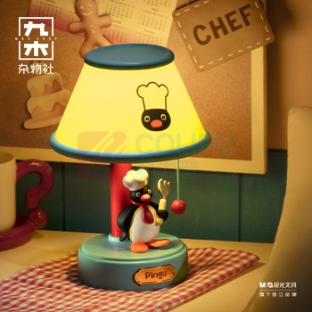 九木杂物社 MG SHOP 互动台灯-Pingu厨师款 (多色)