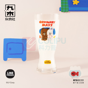 九木杂物社 MG SHOP 九木LINE FRIENDS又活一天温显咖啡杯 (多色)