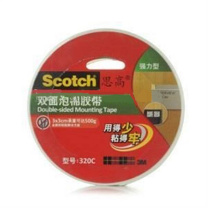 3M XY003819535 双面泡棉胶带 320C 36MM*5.5M 10卷起订