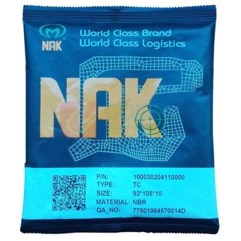 茂顺 NAK 内包骨架油封 丁晴胶 双唇TC 55x75x12 1包