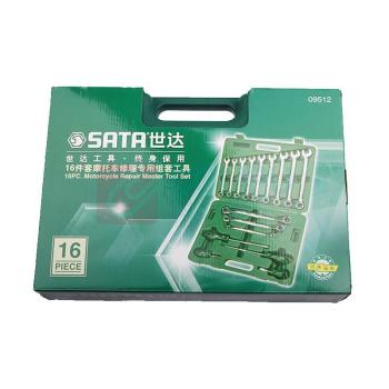 世达16件摩托车修理专用组套工具，09512