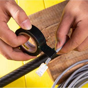 得力工具 DL5261电气绝缘胶带(黑)(新VI)0.13mm*18mm*10m