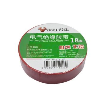 公牛 BULL BULL 电工绝缘胶布 GN-ET7(红) 13300307