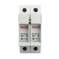 德力西 DELIXI DELIXI 熔断器底座,RT18-32 2P 座(白色) RT1832Z2B