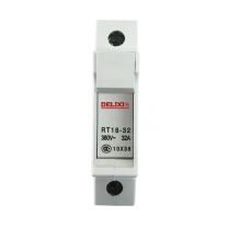 德力西电气 DELIXI ELECTRIC DELIXI 熔断器底座,RT18-32X 座(白色) RT1832ZXB