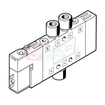 费斯托 两位五通单电控阀 CPE10-M1BH-5L-M5