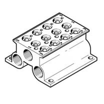 费斯托 固定阀宽气路板模块 CPE10-PRS-1/4-4
