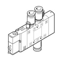 费斯托 两位五通单电控阀 CPE14-M1BH-5LS-QS-6