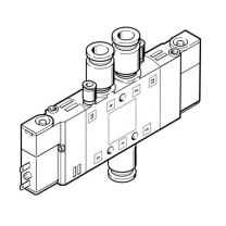 费斯托 两位五通双电控阀 CPE14-M1BH-5JS-QS-8