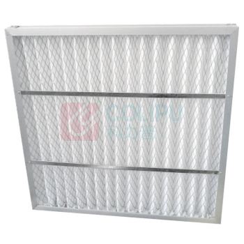 JAF 铝框初效折叠式过滤器，295*595*96mm，过滤等级G4
