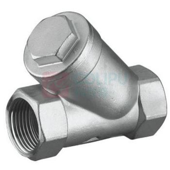 远大阀门/YUANDA VALVE 不锈钢316Y型丝扣过滤器 GL11W-25R，DN15（80目）
