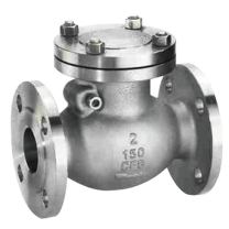 远大阀门 美标铸钢法兰止回阀，H44Y-300LB，DN600