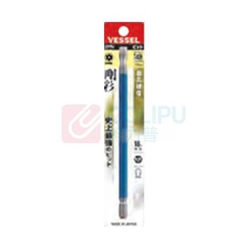 威威VESSEL 1/4"(6.35mm)六角柄中孔梅花刚彩批头，TT40×150mm，GSVT40LH，4907587 337214，485621