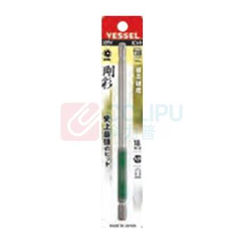 威威VESSEL 1/4"(6.35mm)六角柄中孔梅花刚彩批头，TT30×150mm，GSVT30LH，4907587 337207，485620