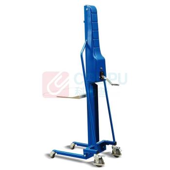 Raxwell 200Kg手摇工位车，升高高度:130-1500mm 台面470*600mm，RHMC0085