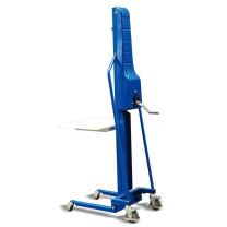 Raxwell 200Kg手摇工位车，升高高度:130-1500mm 台面470*600mm，RHMC0085