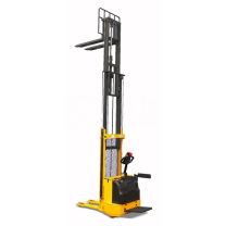 Raxwell 1500Kg(最大)全电动堆高车，固定钢板货叉560*1150mm 带踏板&护翼，RMCE0006
