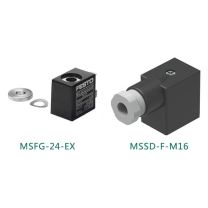 费斯托 防爆线圈插头 MSFG-24-EX+MSSD-F-M16