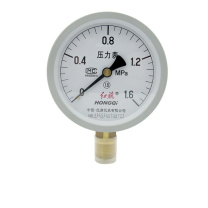 红旗 压力表,Y-150 碳钢+铜 径向不带边 M20×1.5 0~0.6MPa Y-150 M20×1.5 0~0.6MPa Y-150 M20×1.5 0~0.6MPa