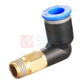 亿日EASUN L型螺纹二通接头，R1/8"，EPL8-01