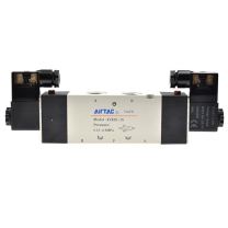 亚德客 AIRTAC AirTAC 双控5通电磁阀,AC220V 4V420-15-A
