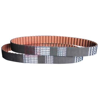 三星MITSUBOSHI 梯形齿同步带，橡胶材质，1英寸宽，176XL100