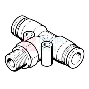 费斯托 T型外牙快插接头 QST-G1/2-16