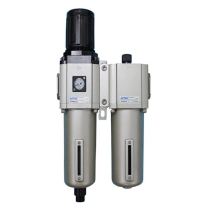亚德客 AIRTAC 二联件 GFC600-25-F1-W PT1” 1.5-9bar 5μm 方形压力表