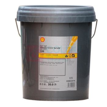 壳牌 合成齿轮油，可耐压 Omala S4 GX 220，20L/桶