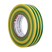 3M 电气绝缘胶带 1600 黄绿色 1卷